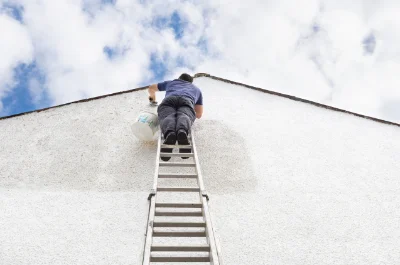 Peinture extérieure à la Celle-Dunoise — façades et ravalement